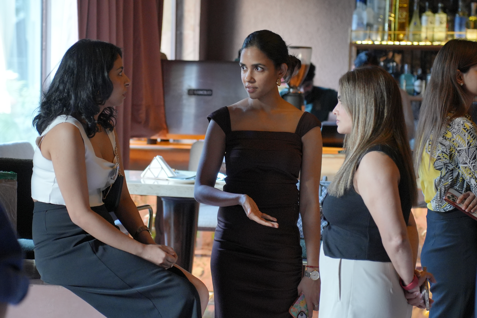 Women leaders in conversation at an Encubay evening